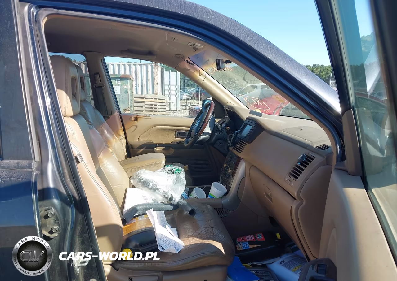 2004 Honda Pilot Ex-L VIN:2HKYF18744H598451 - 5