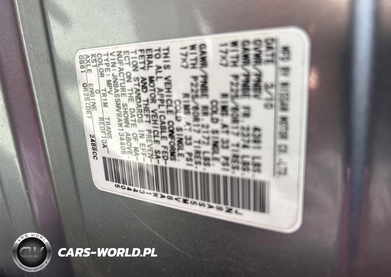 2010 Nissan Rogue S Krom Edition VIN:JN8AS5MV8AW134405 - 9