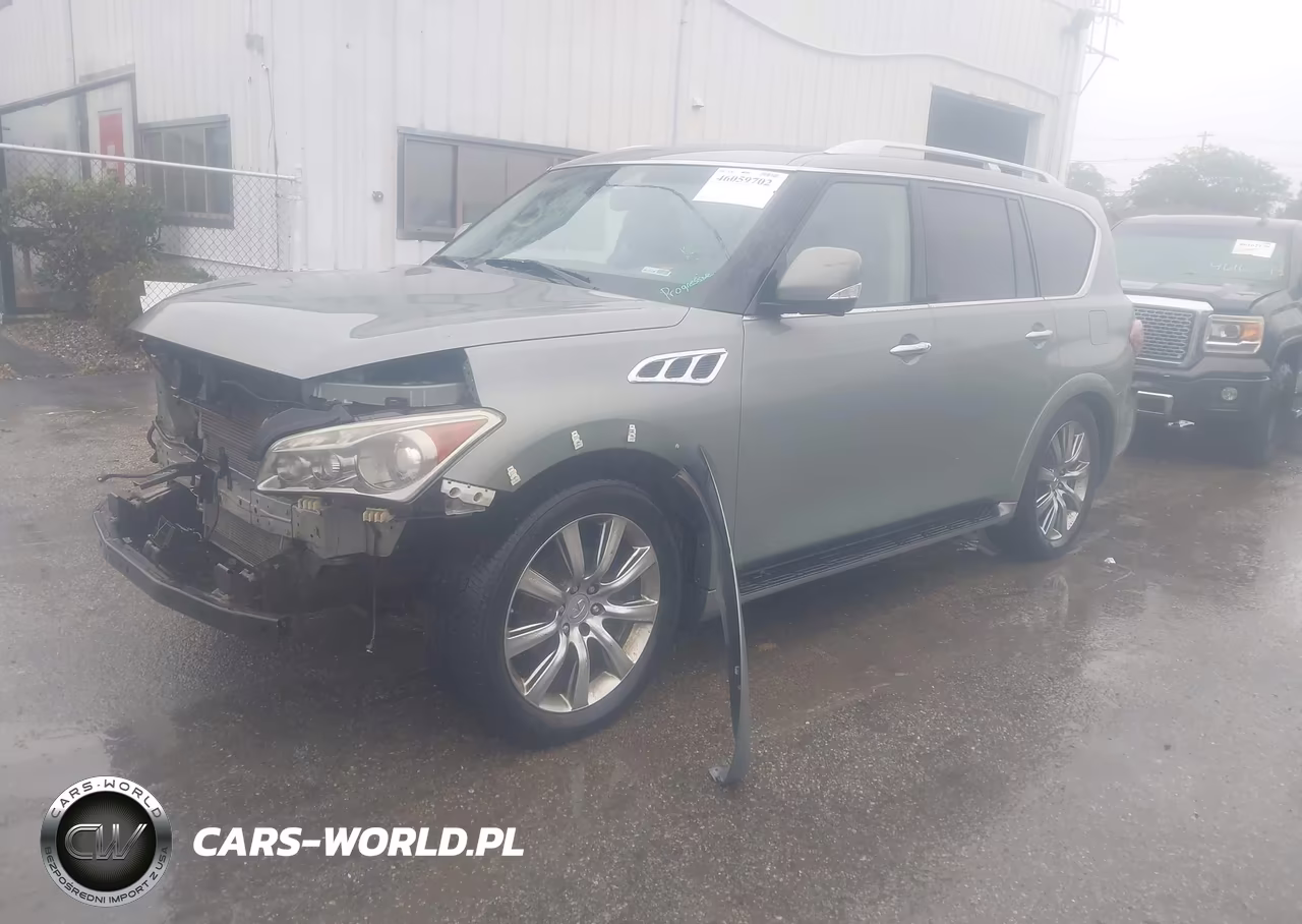 2011 Infiniti Qx56 VIN:JN8AZ2NE7B9000199 - 2