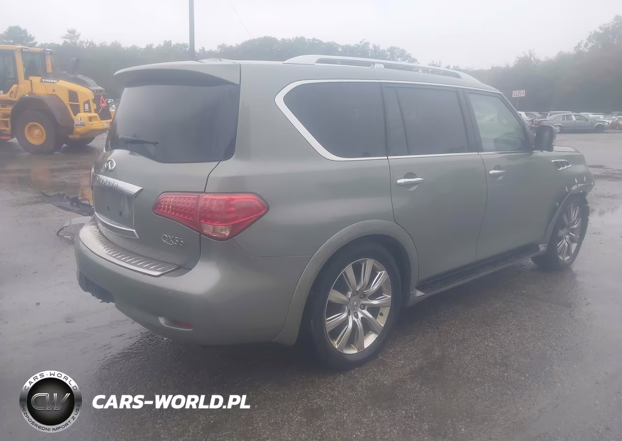2011 Infiniti Qx56 VIN:JN8AZ2NE7B9000199 - 4