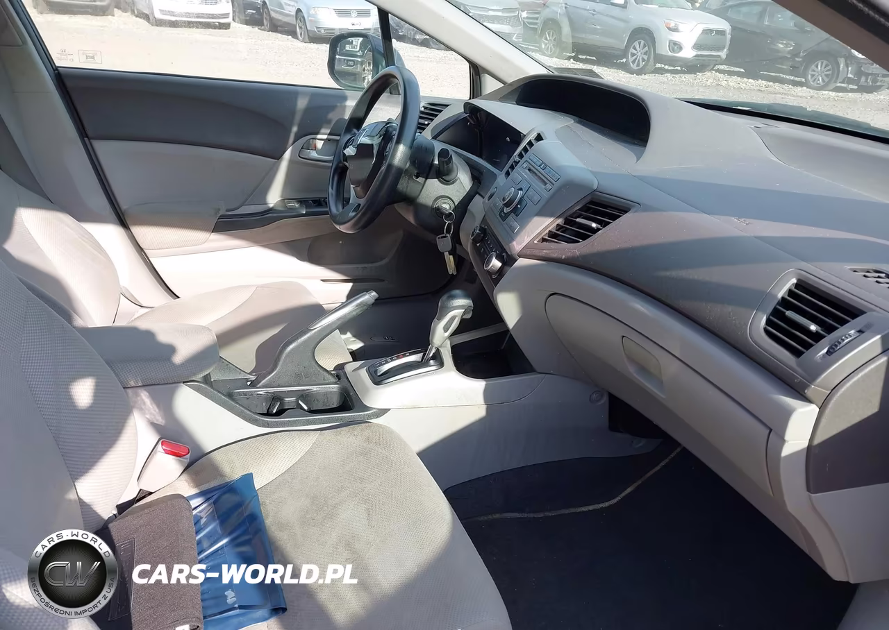 2012 Honda Civic Lx VIN:19XFB2F50CE377989 - 5