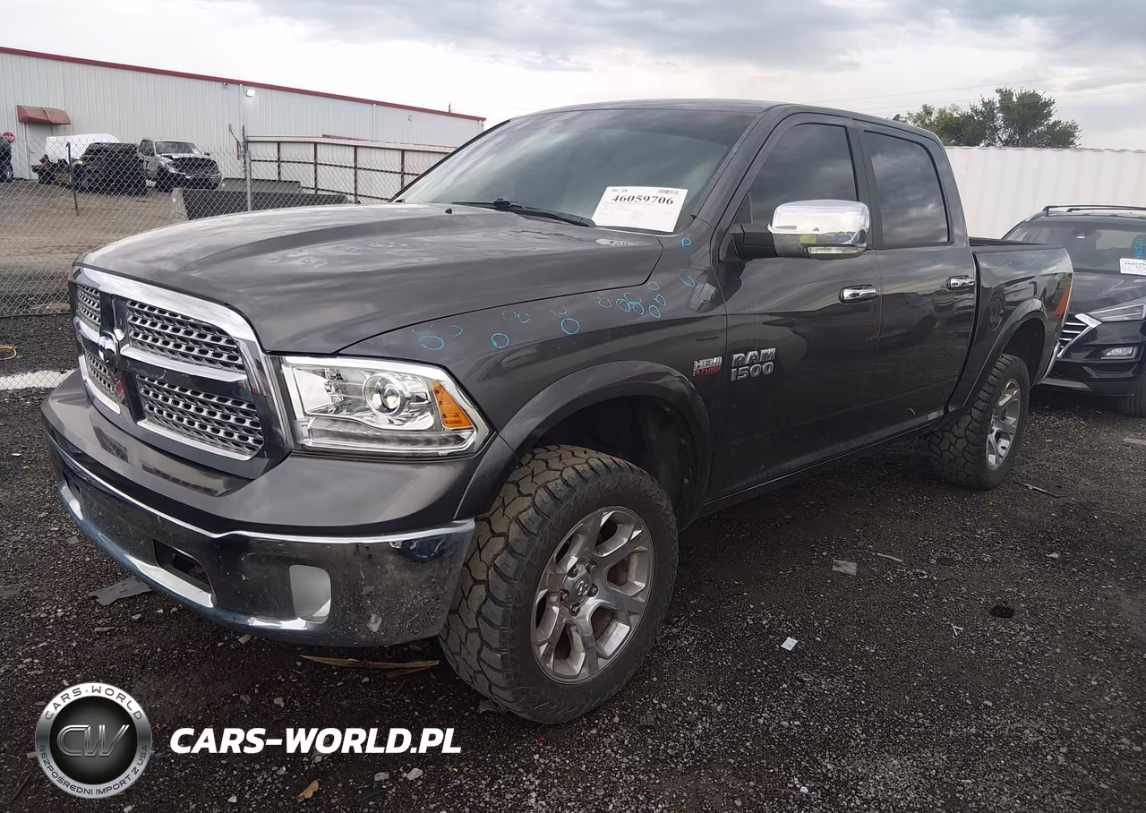 2017 Ram 1500 Laramie 4X4 5'7 Box VIN:1C6RR7NT5HS647929 - 2