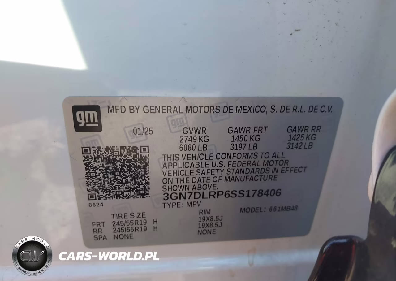 2025 Chevrolet Equinox Ev Lt VIN:3GN7DLRP6SS178406 - 8