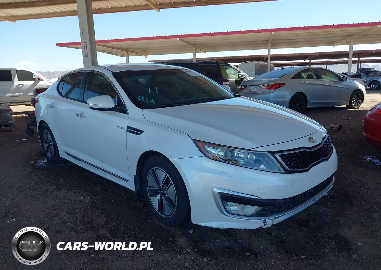 2013 Kia Optima Hybrid Lx VIN:KNAGM4AD3D5061425 - 1
