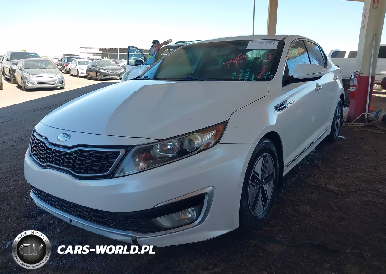 2013 Kia Optima Hybrid Lx VIN:KNAGM4AD3D5061425 - 2