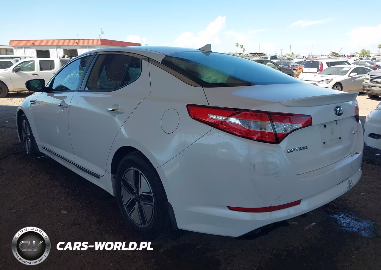 2013 Kia Optima Hybrid Lx VIN:KNAGM4AD3D5061425 - 3