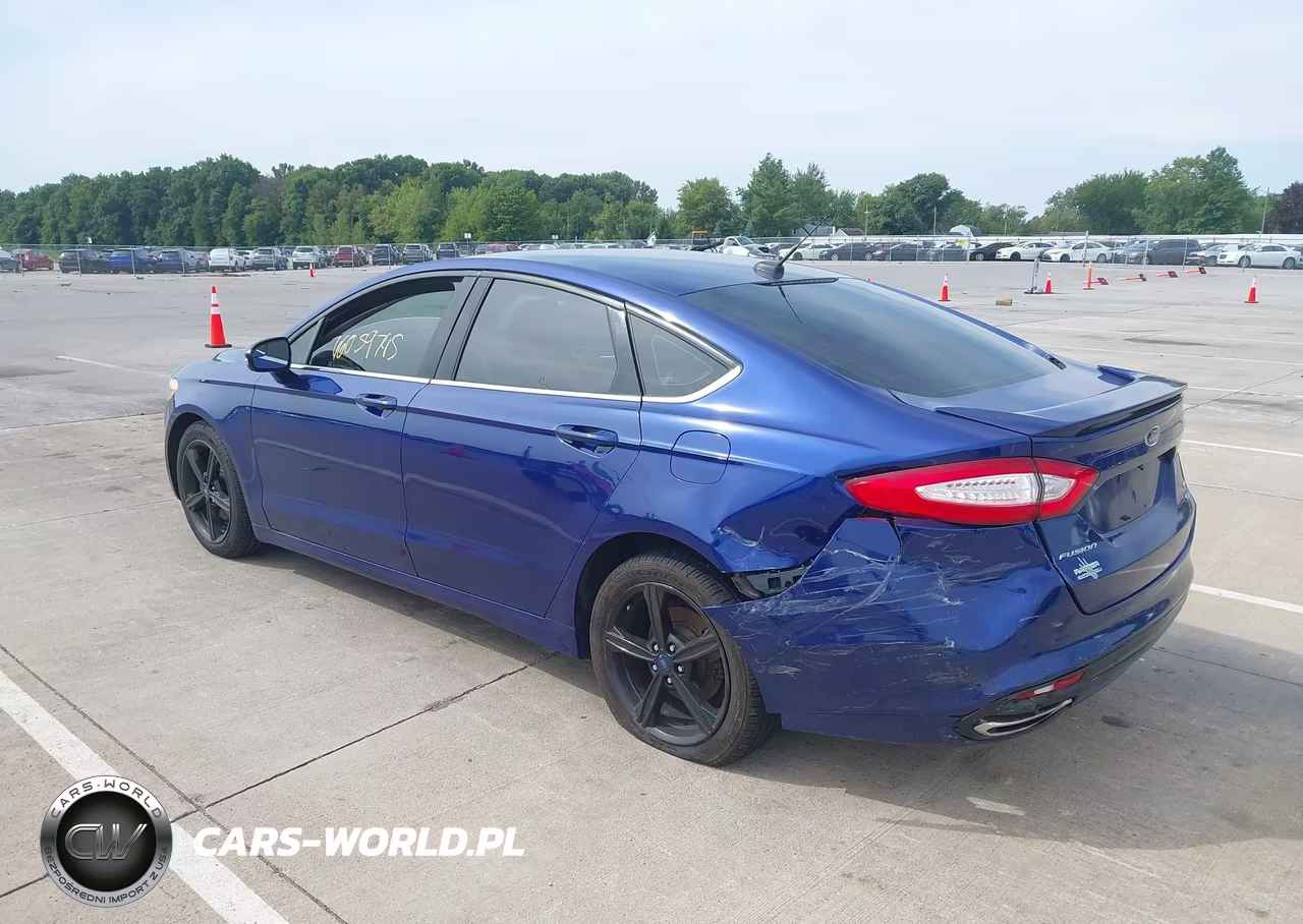 2016 Ford Fusion Se VIN:3FA6P0T92GR204587 - 3