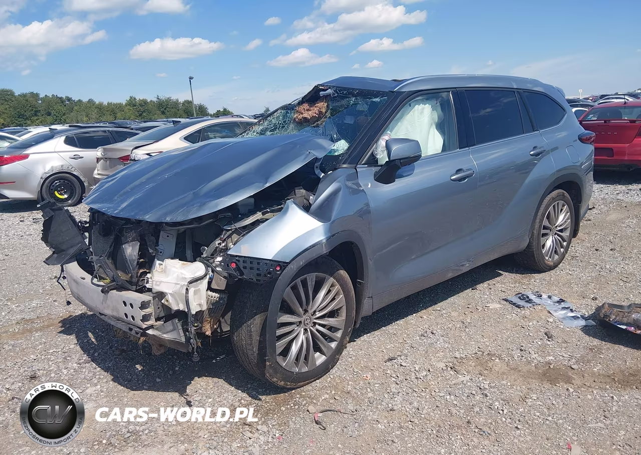 2022 Toyota Highlander Platinum VIN:5TDFZRBH3NS211737 - 2