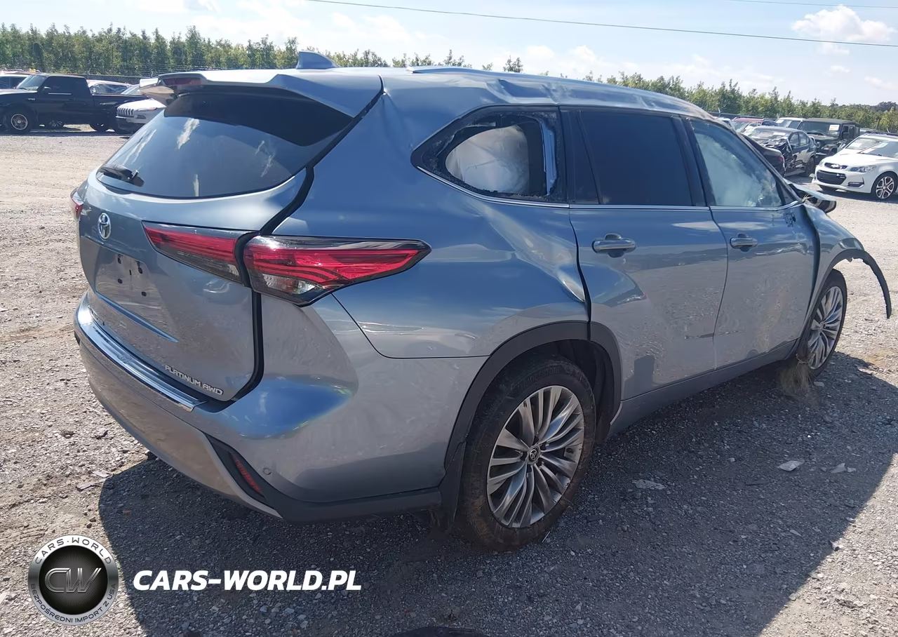 2022 Toyota Highlander Platinum VIN:5TDFZRBH3NS211737 - 4