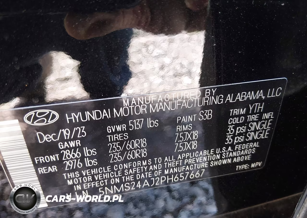 2023 Hyundai Santa Fe Sel VIN:5NMS24AJ2PH657667 - 9