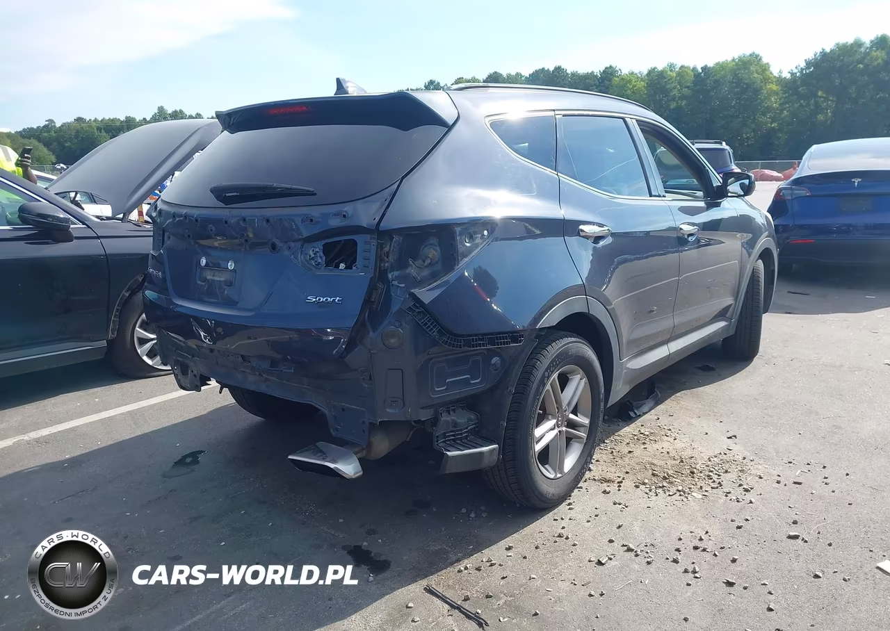 2017 Hyundai Santa Fe Sport 2.4L VIN:5NMZU3LB3HH033404 - 4