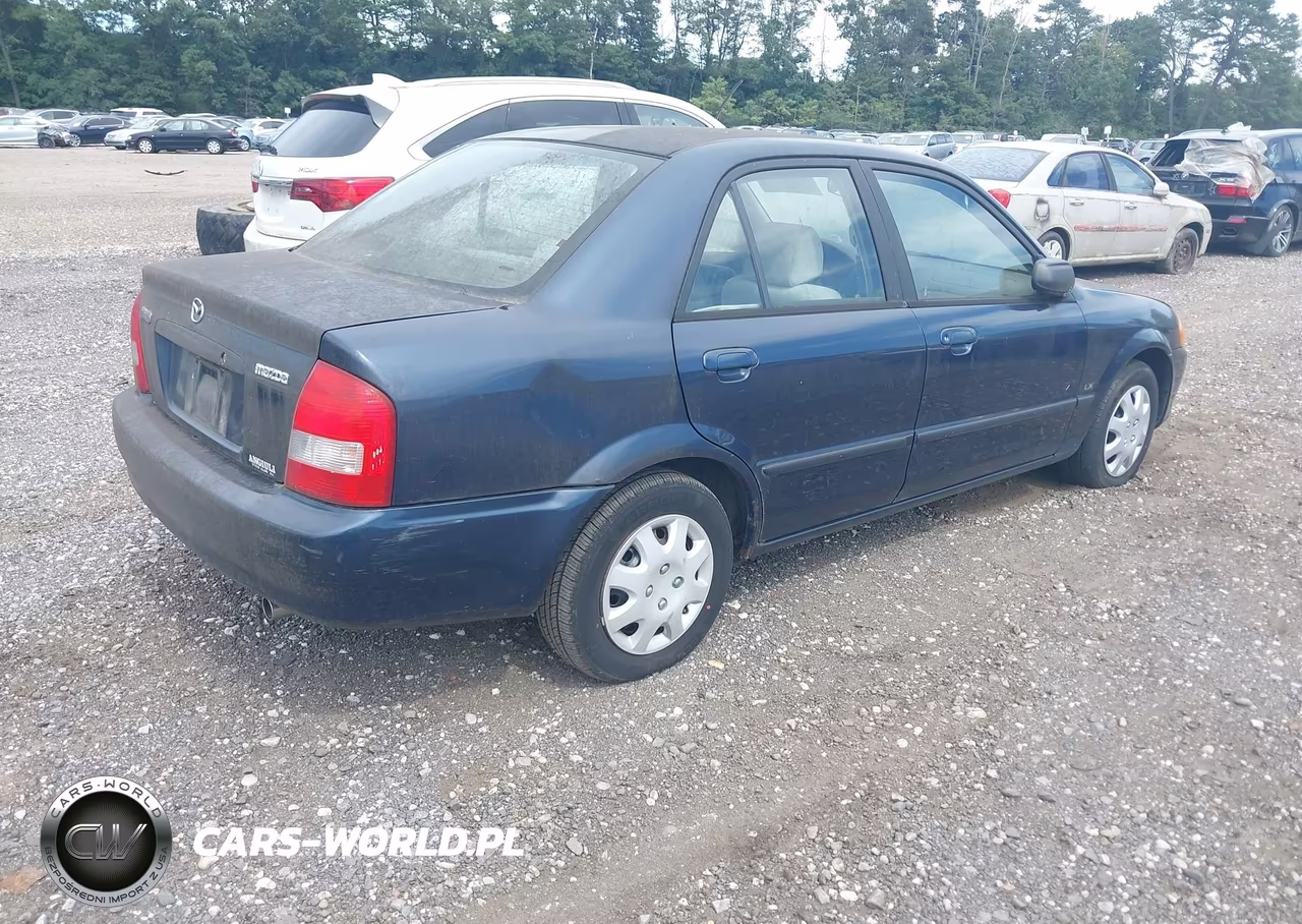 1999 Mazda Protege Dx-Lx VIN:JM1BJ2229X0141031 - 4