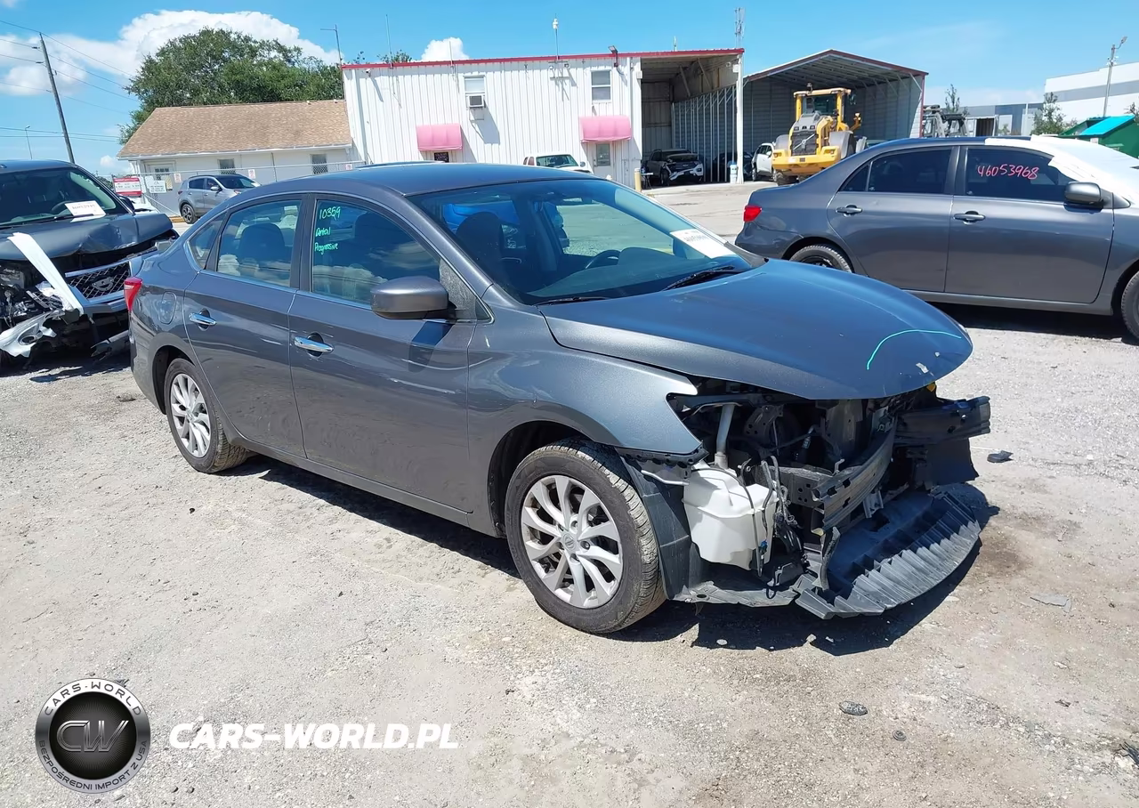 2019 Nissan Sentra Sv VIN:3N1AB7AP1KY429324 - 1