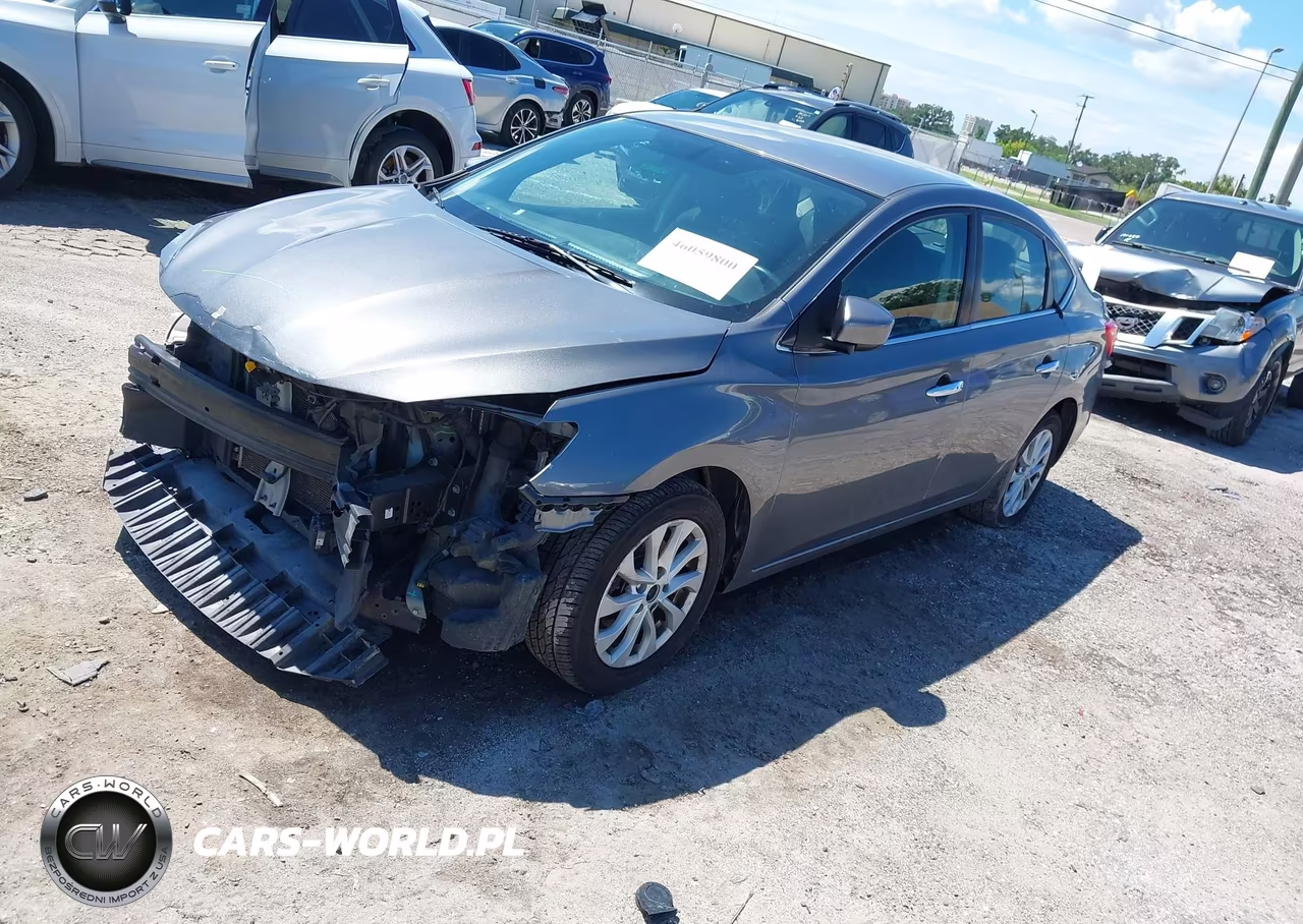 2019 Nissan Sentra Sv VIN:3N1AB7AP1KY429324 - 2