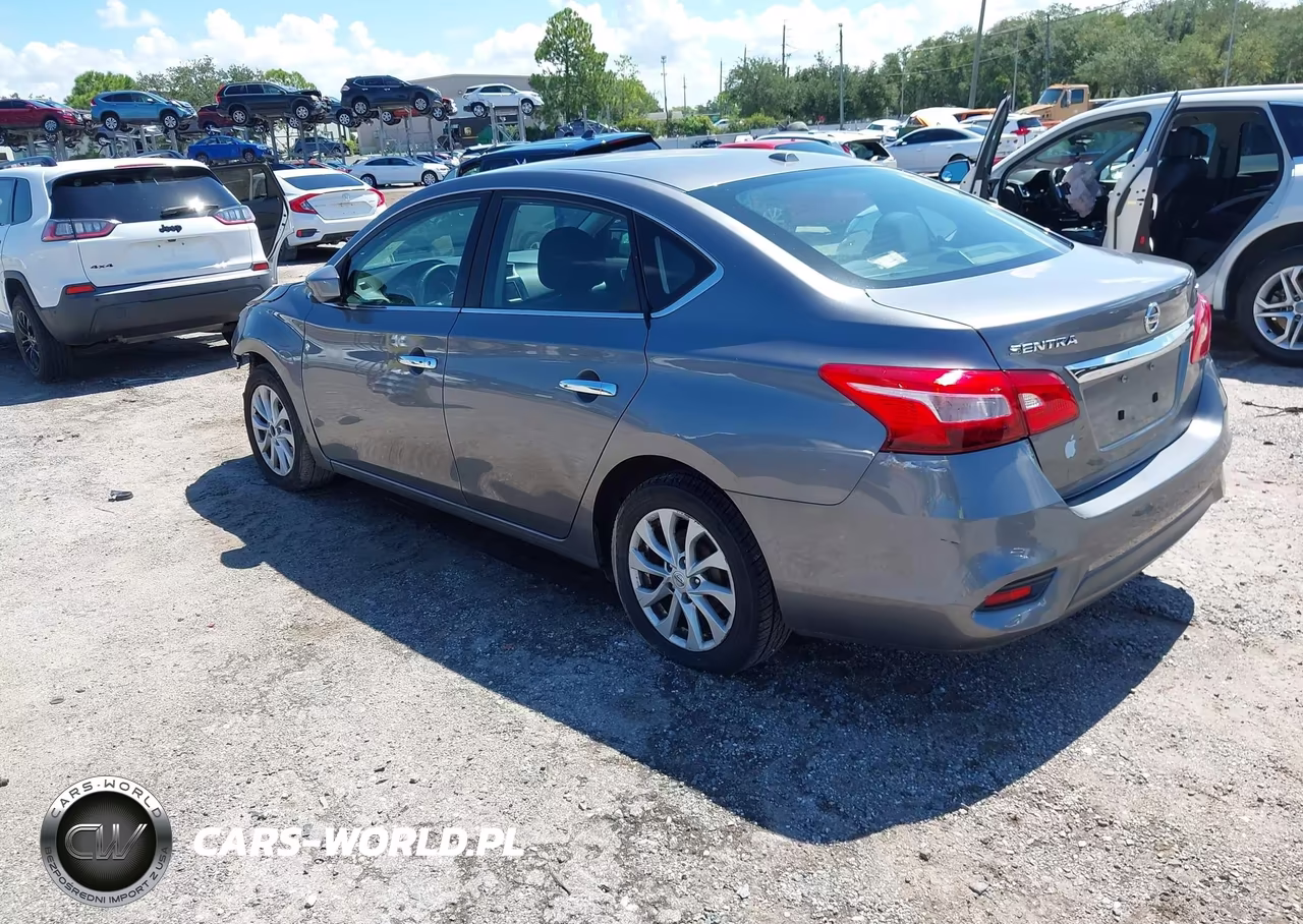 2019 Nissan Sentra Sv VIN:3N1AB7AP1KY429324 - 3