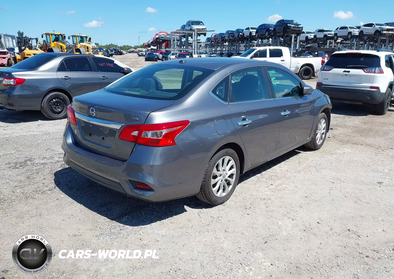 2019 Nissan Sentra Sv VIN:3N1AB7AP1KY429324 - 4