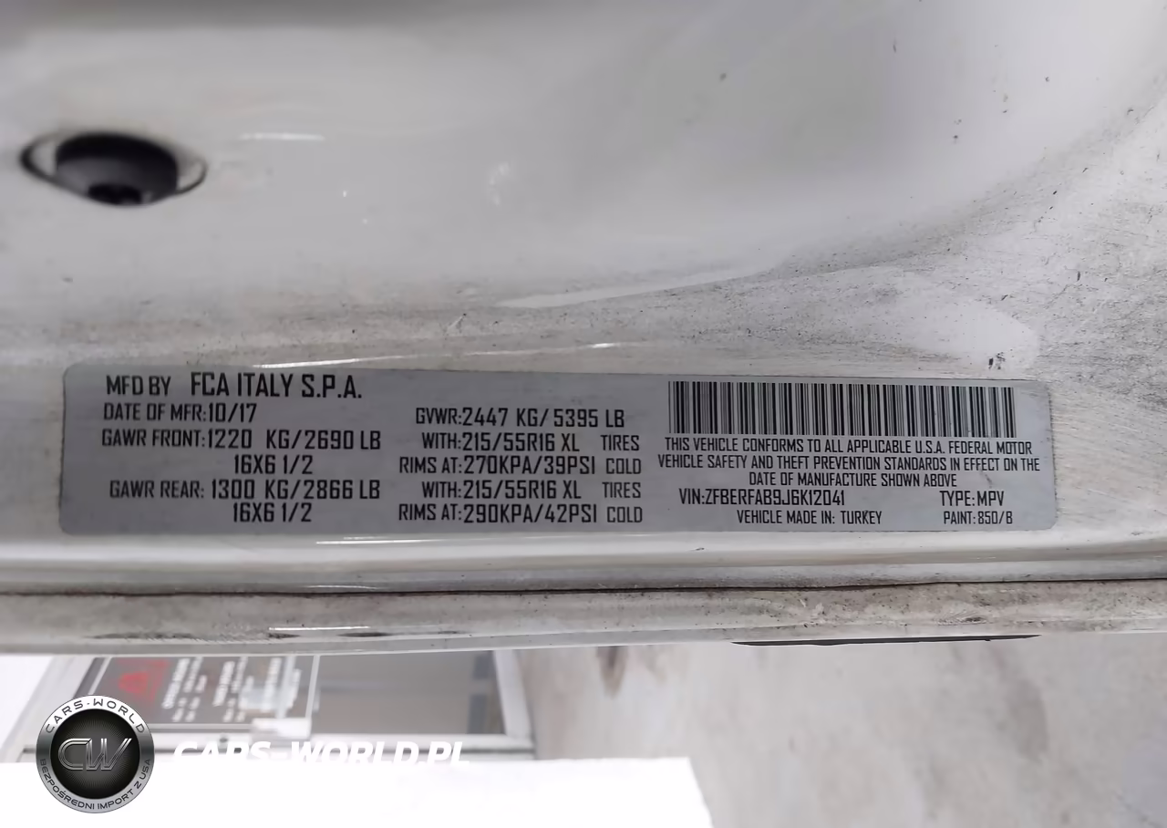 2018 Ram Promaster City Tradesman VIN:ZFBERFAB9J6K12041 - 9