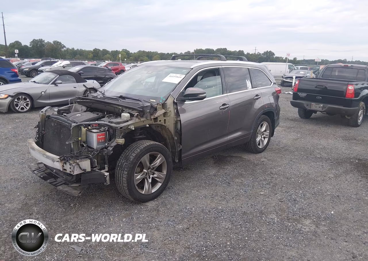 2017 Toyota Highlander Limited VIN:5TDDZRFH6HS410464 - 2
