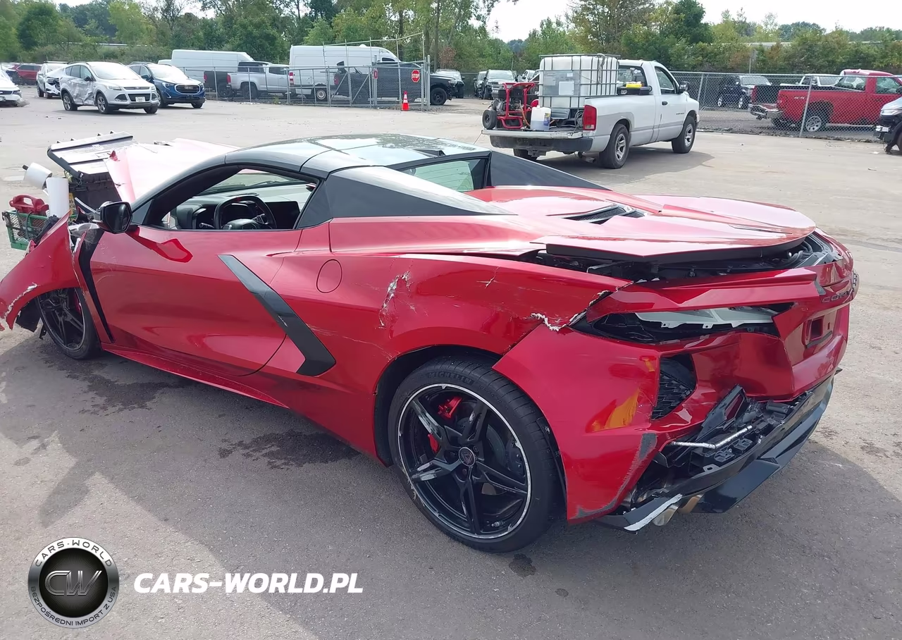 2022 Chevrolet Corvette Stingray Rwd 2Lt VIN:1G1YB3D42N5120476 - 3