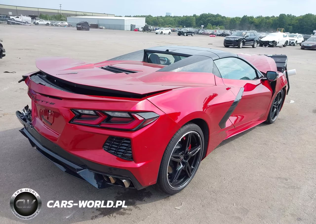 2022 Chevrolet Corvette Stingray Rwd 2Lt VIN:1G1YB3D42N5120476 - 4