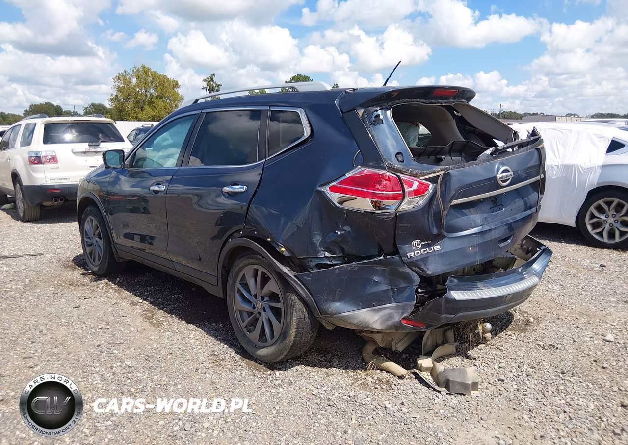 2016 Nissan Rogue Sl VIN:5N1AT2MT7GC743173 - 3