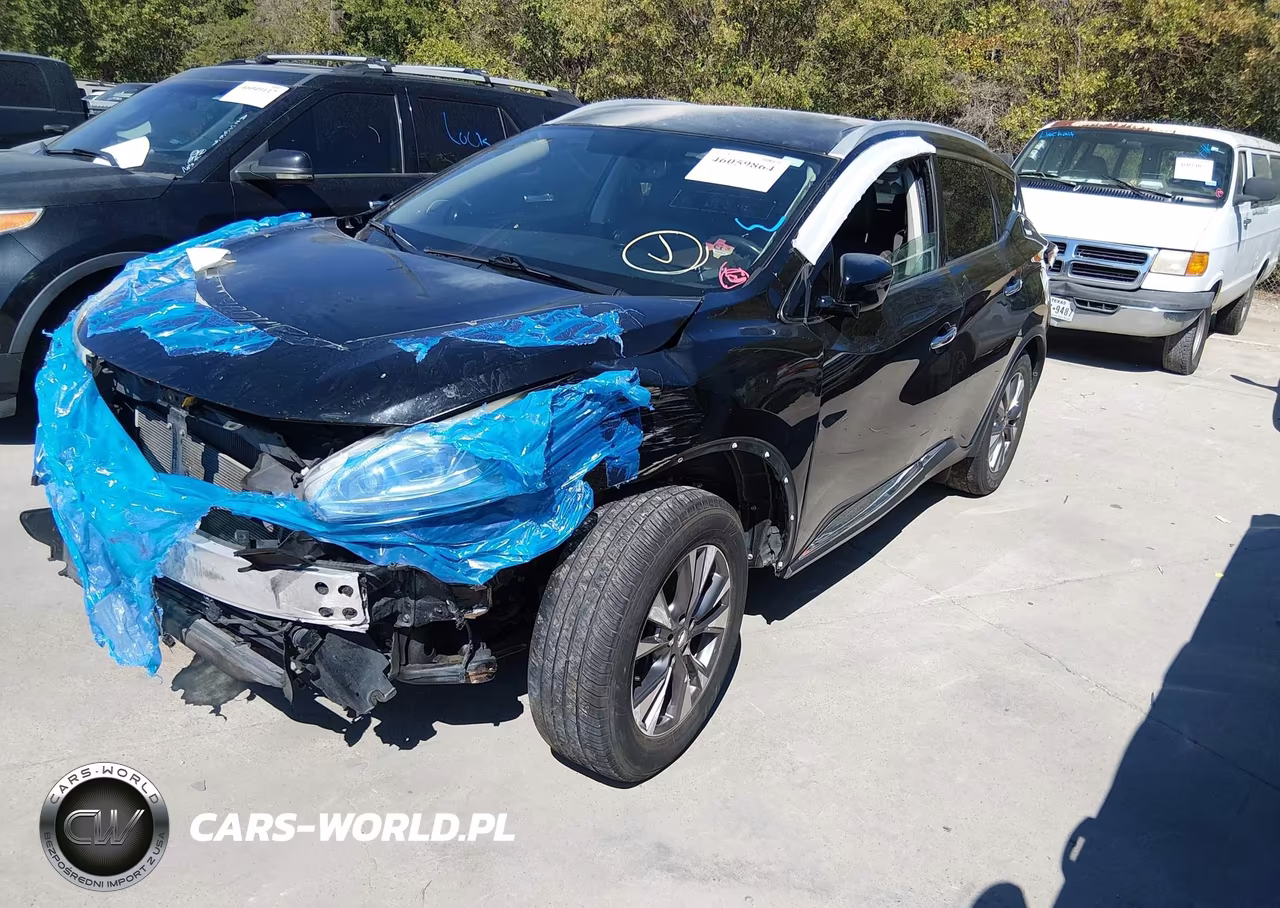 2017 Nissan Murano S VIN:5N1AZ2MH6HN191469 - 2