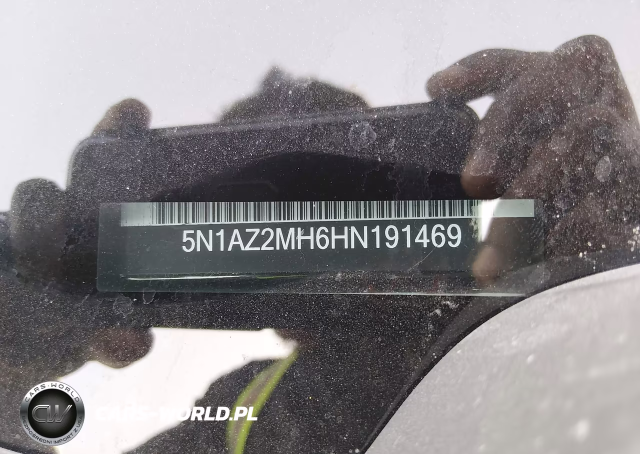 2017 Nissan Murano S VIN:5N1AZ2MH6HN191469 - 9