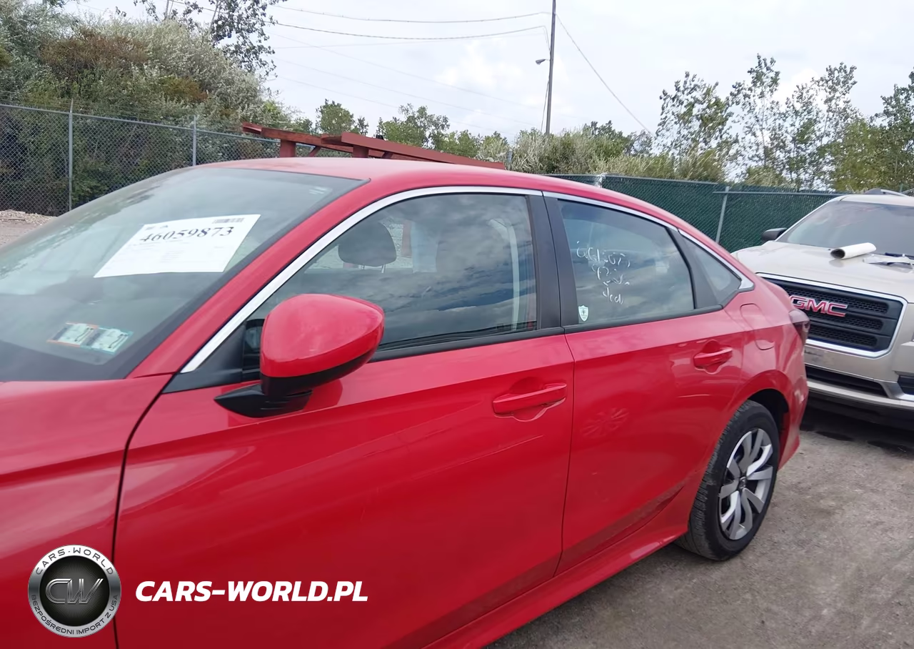 2025 Honda Civic Lx VIN:2HGFE2F20SH519551 - 14