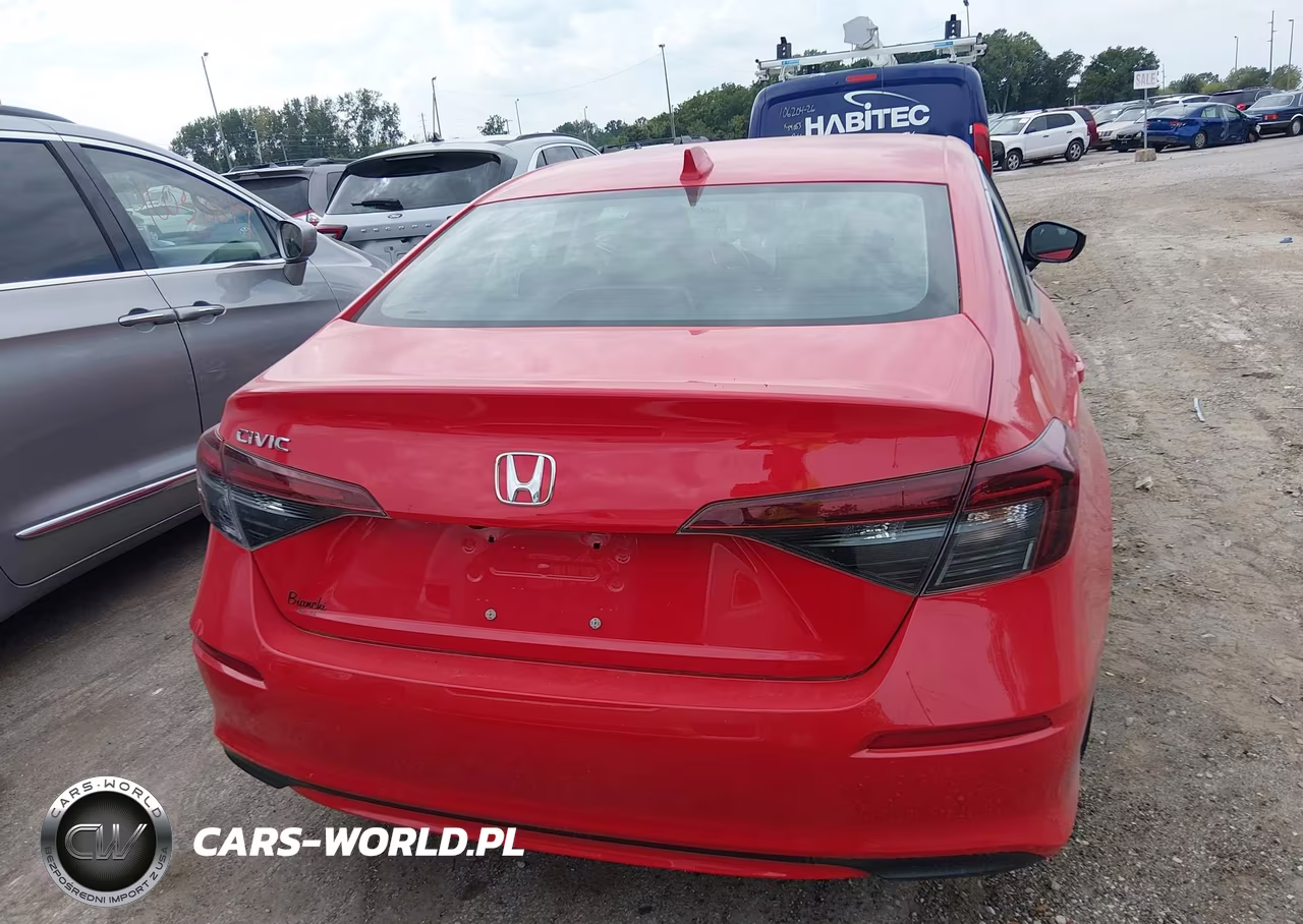 2025 Honda Civic Lx VIN:2HGFE2F20SH519551 - 16