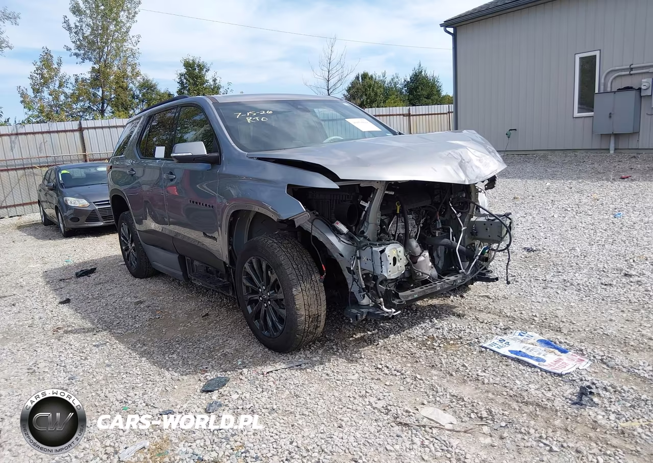 2023 Chevrolet Traverse Fwd Rs VIN:1GNERJKW0PJ120833 - 1