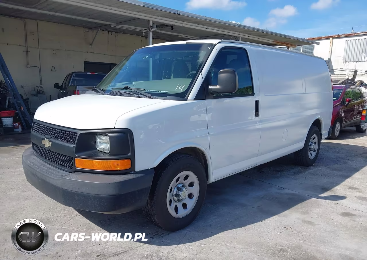 2014 Chevrolet Express 1500 Work Van VIN:1GCSGAFX0E1159584 - 2
