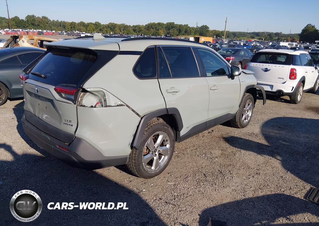 2021 Toyota Rav4 Hybrid Xle Premium VIN:4T3B6RFV2MU028429 - 4
