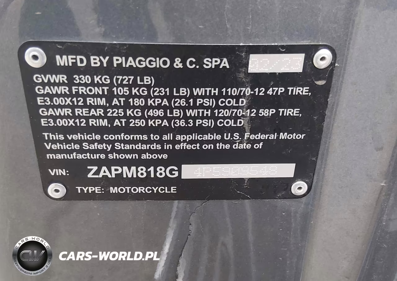 2023 Vespa Primavera-Sprint 150 VIN:ZAPM818G4P5909548 - 10