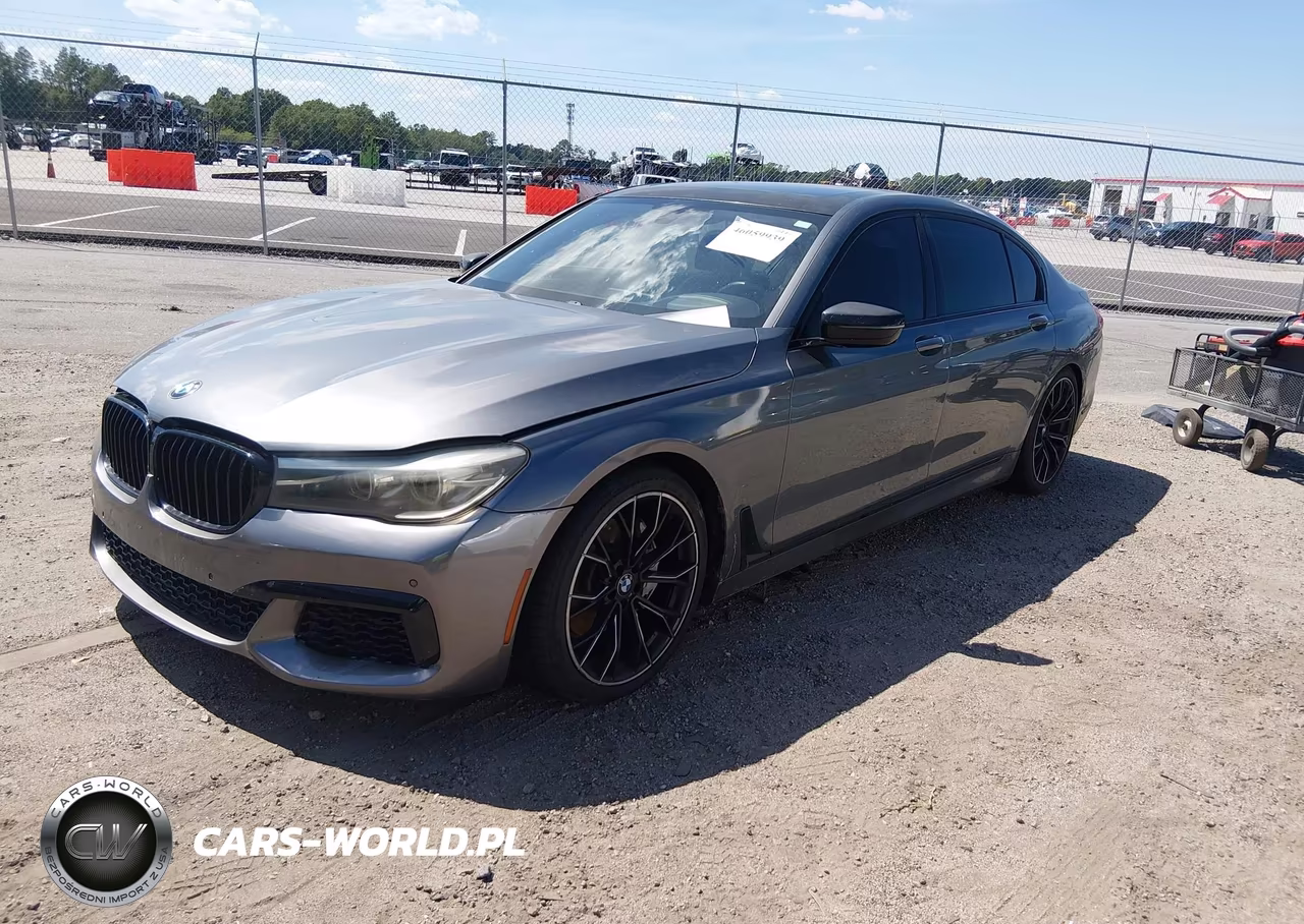 2016 BMW 740I VIN:WBA7E2C57GG504630 - 2