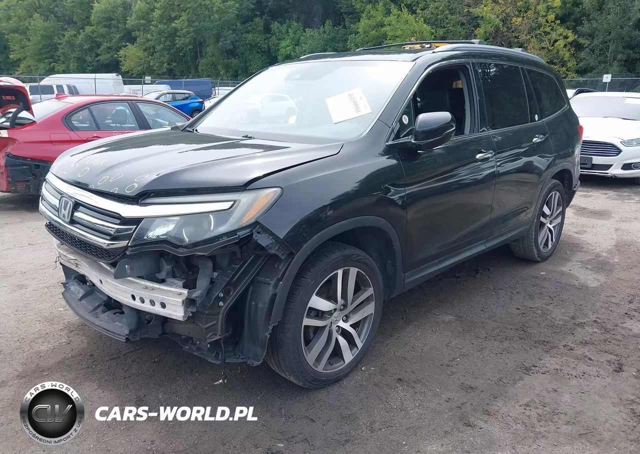 2016 Honda Pilot Touring VIN:5FNYF6H97GB100177 - 2