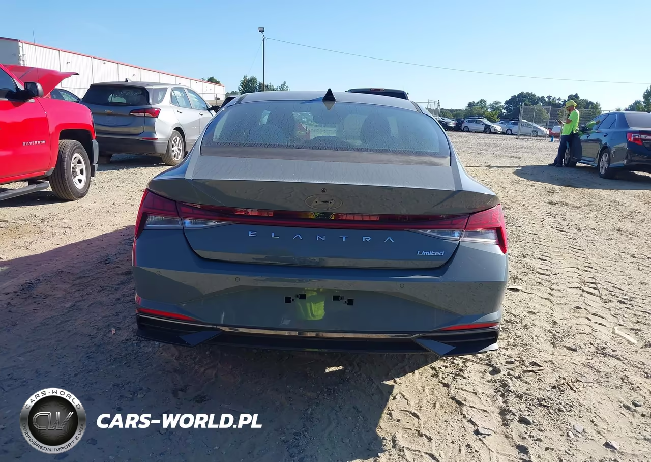 2021 Hyundai Elantra Limited VIN:KMHLP4AG1MU172589 - 17