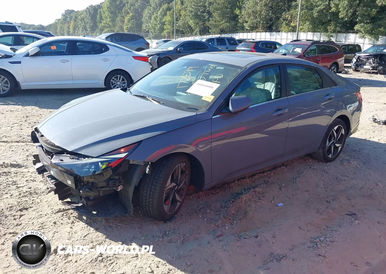 2021 Hyundai Elantra Limited VIN:KMHLP4AG1MU172589 - 2