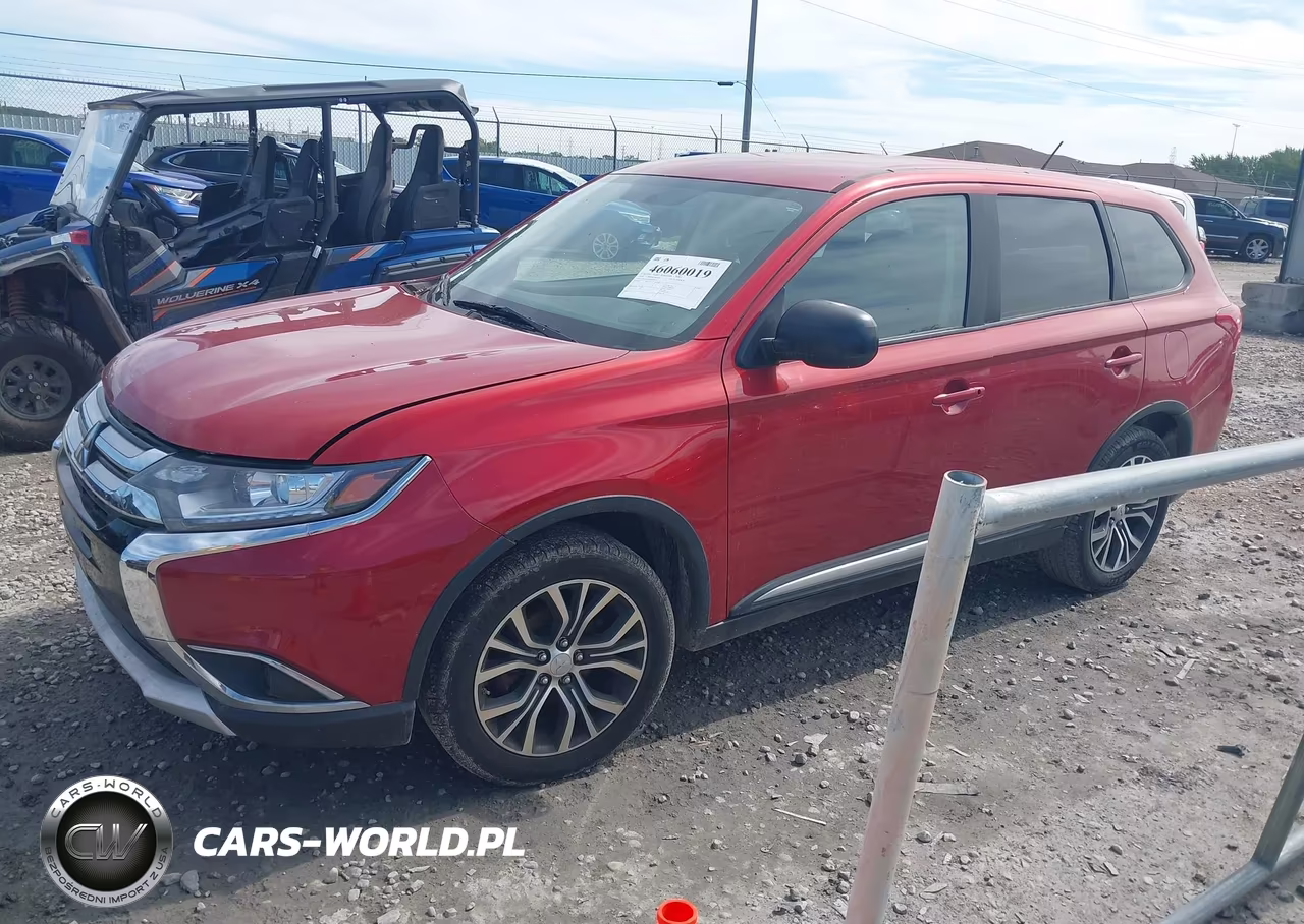 2016 Mitsubishi Outlander Es VIN:JA4AD2A30GZ009455 - 2