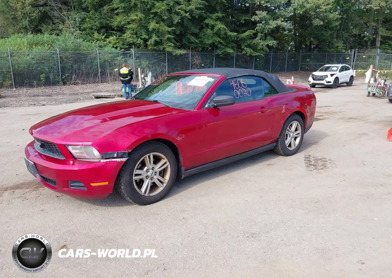 2012 Ford Mustang V6 VIN:1ZVBP8EM6C5201775 - 2