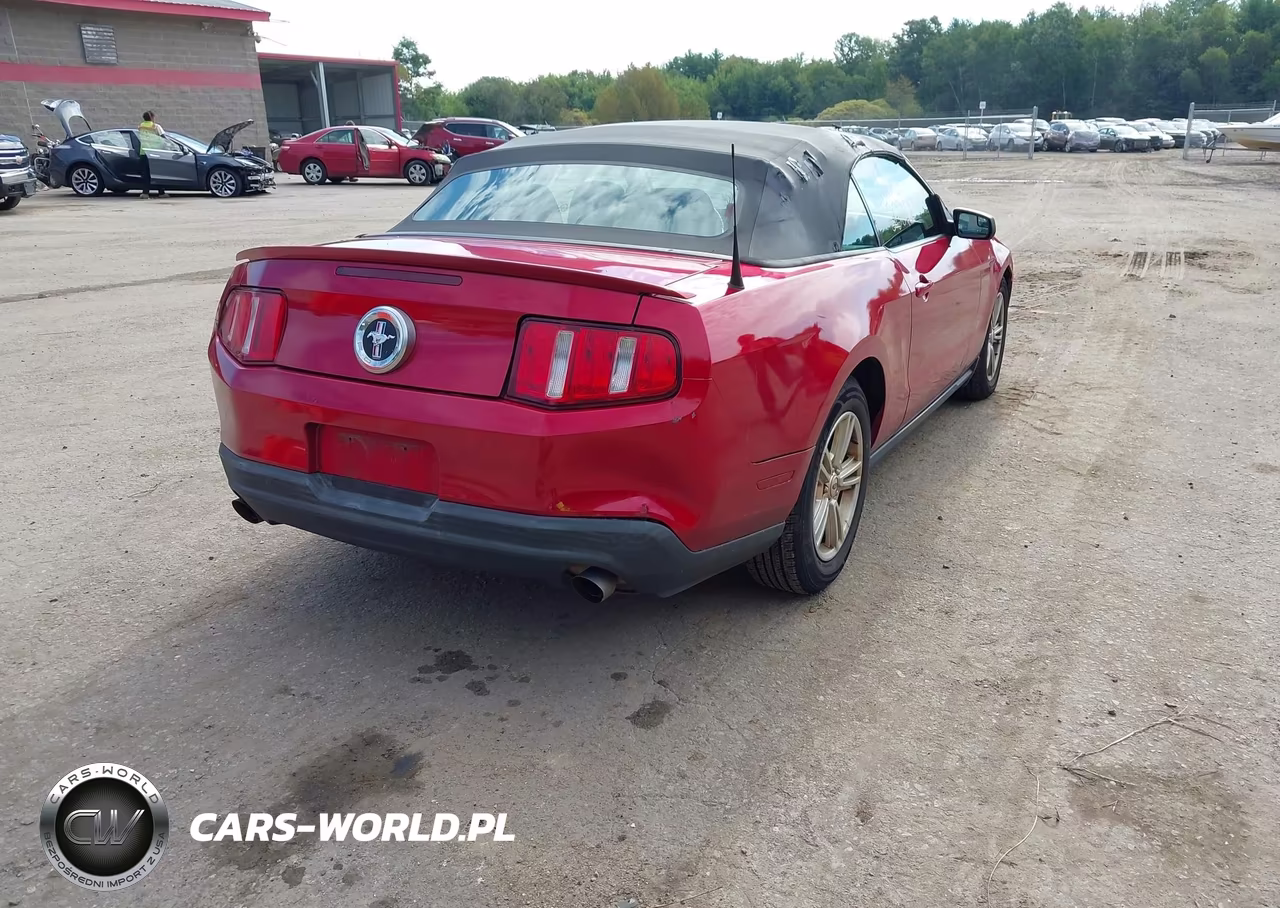 2012 Ford Mustang V6 VIN:1ZVBP8EM6C5201775 - 4