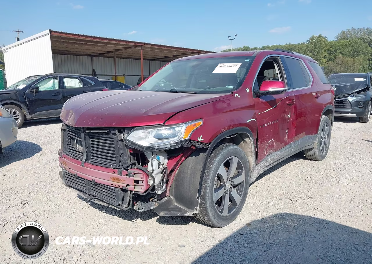 2018 Chevrolet Traverse Lt VIN:1GNERHKW1JJ143697 - 2