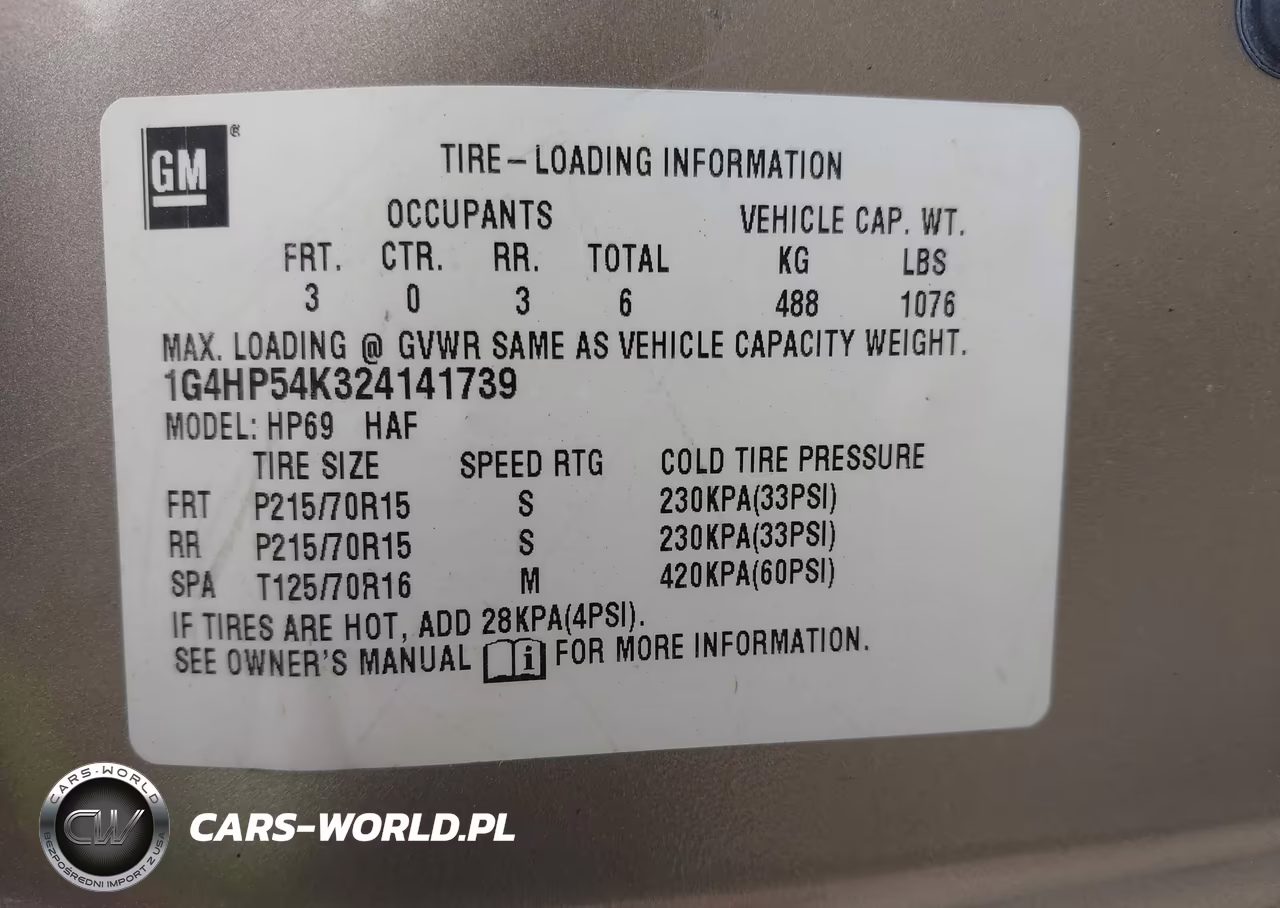 2002 Buick Lesabre Custom VIN:1G4HP54K324141739 - 9