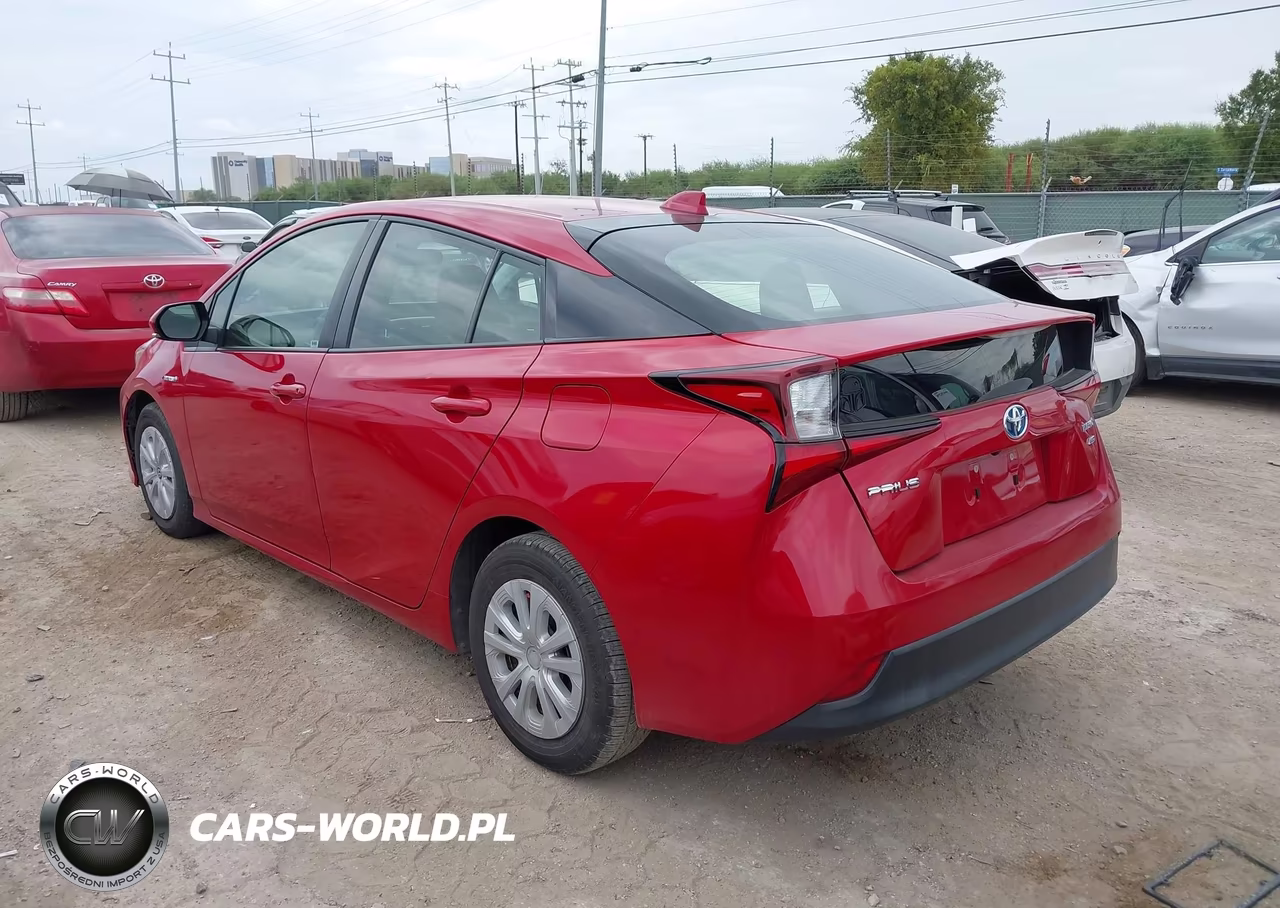 2021 Toyota Prius L Eco VIN:JTDKAMFU9M3138597 - 3