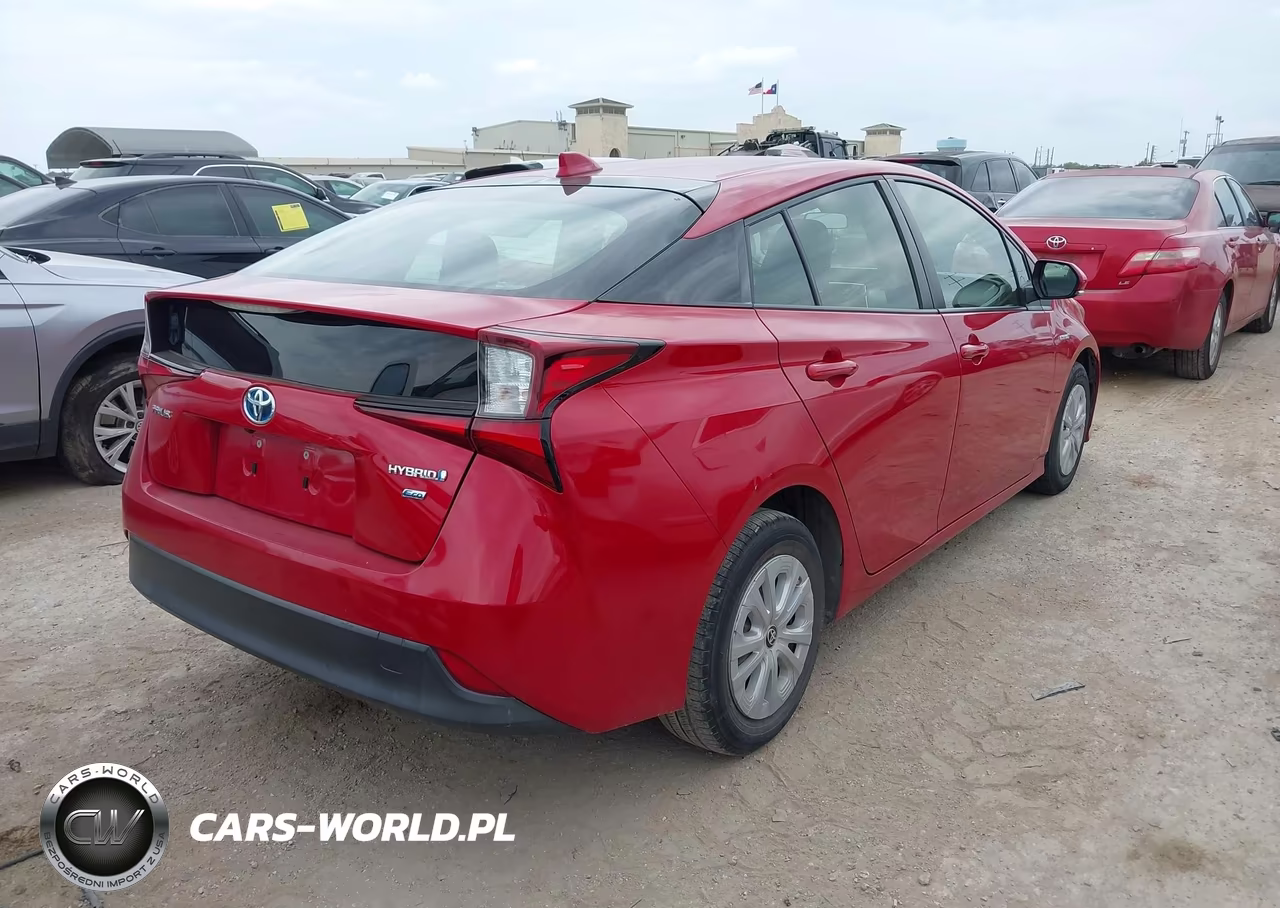 2021 Toyota Prius L Eco VIN:JTDKAMFU9M3138597 - 4
