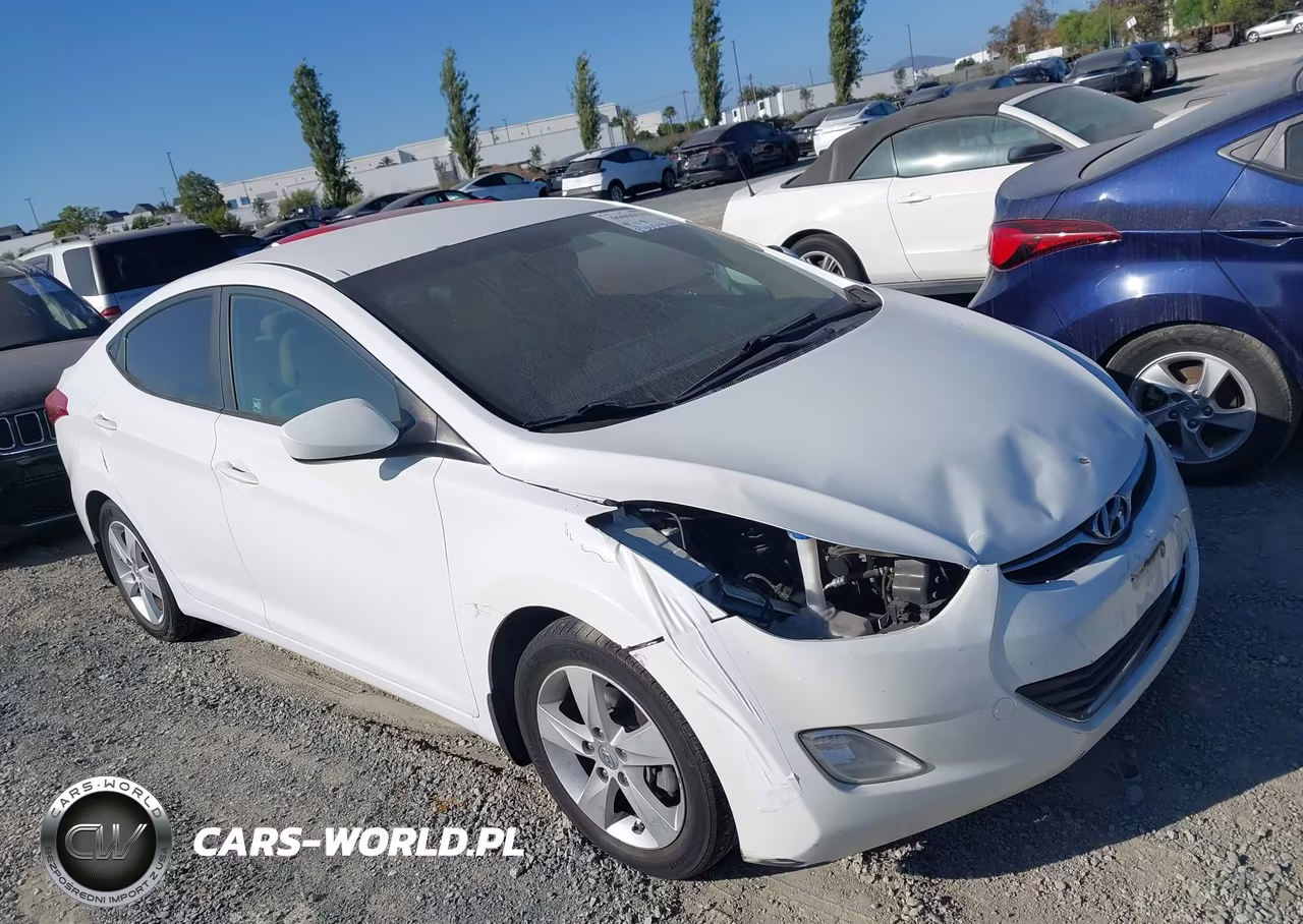 2013 Hyundai Elantra Gls VIN:5NPDH4AEXDH215082 - 1