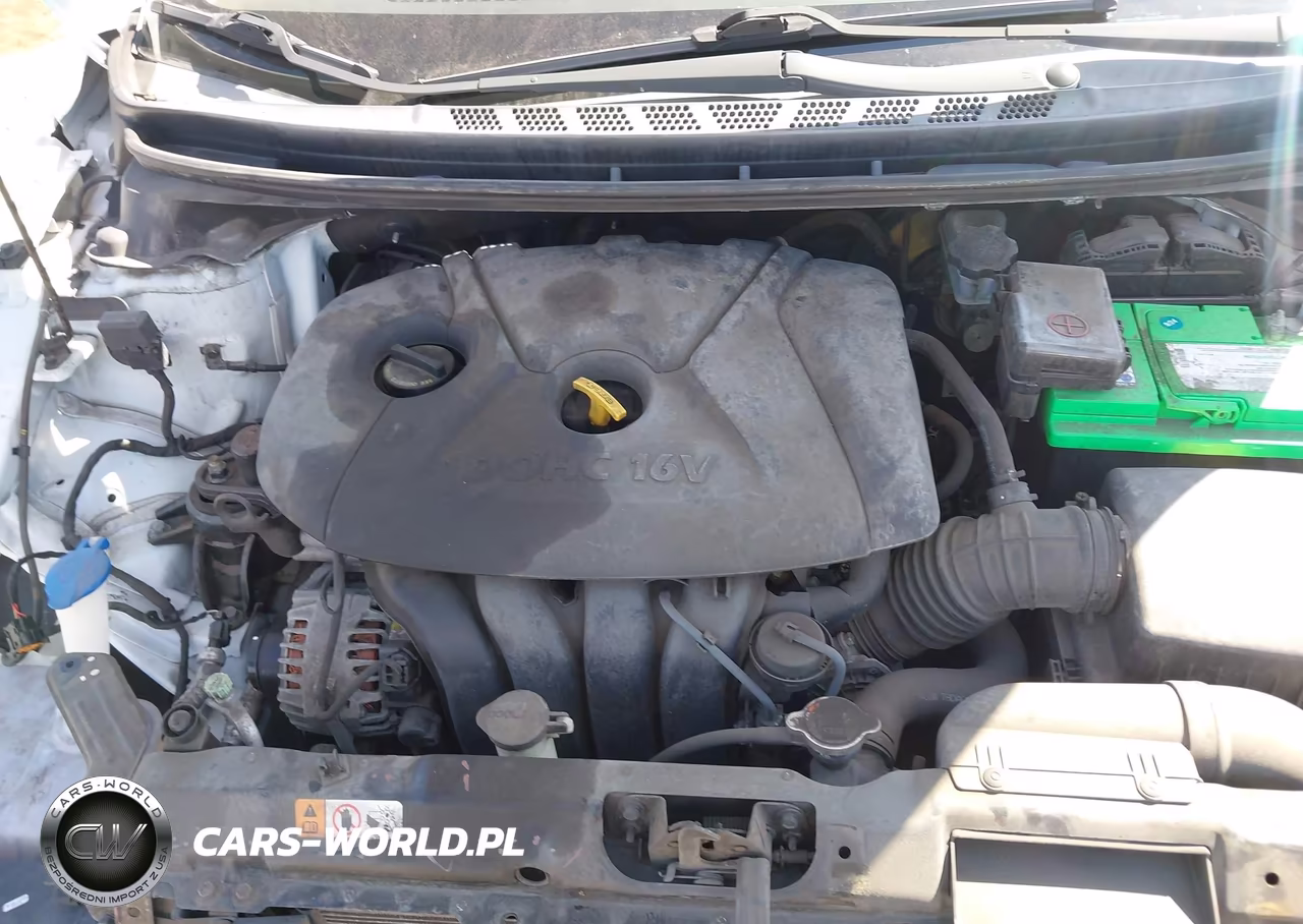 2013 Hyundai Elantra Gls VIN:5NPDH4AEXDH215082 - 10