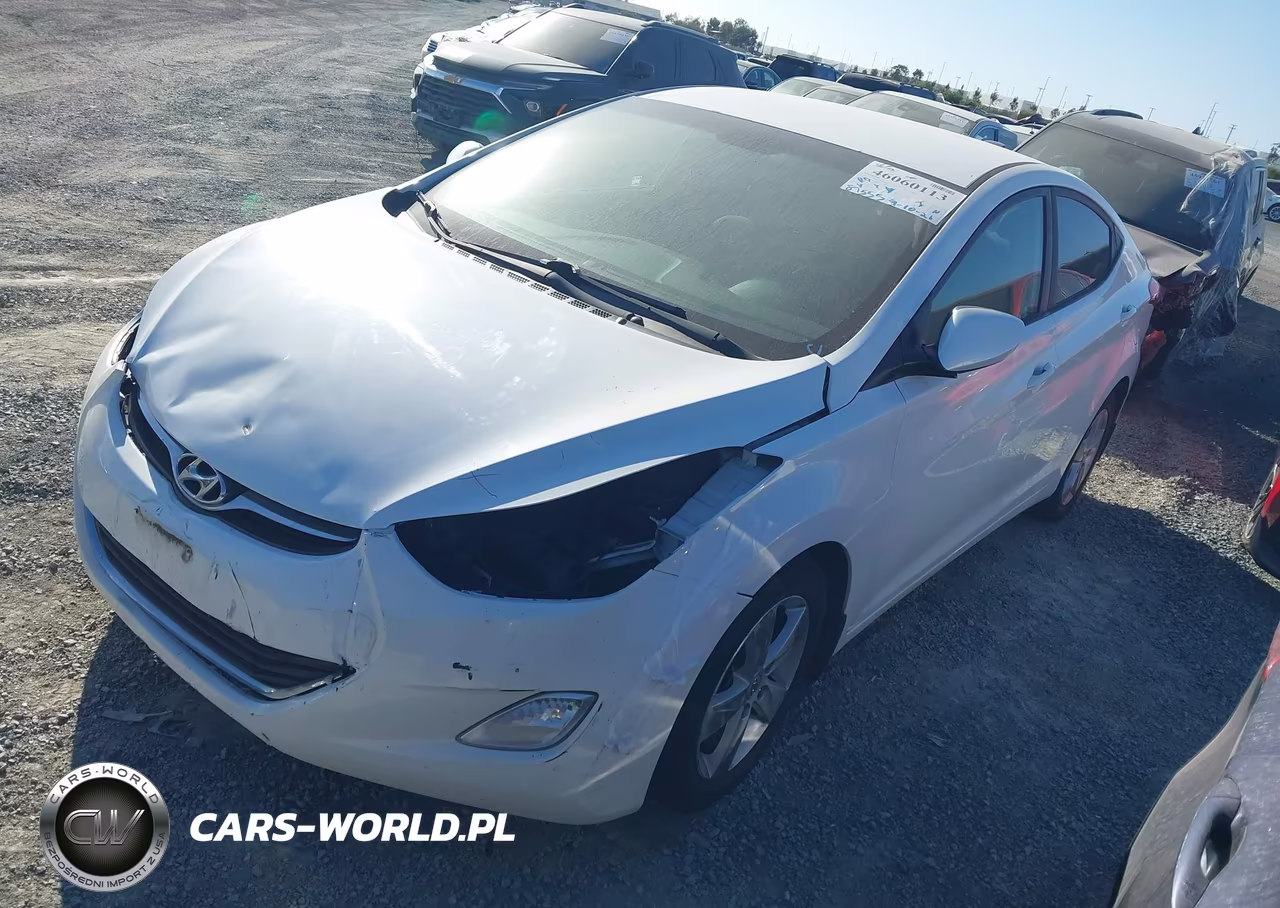 2013 Hyundai Elantra Gls VIN:5NPDH4AEXDH215082 - 2