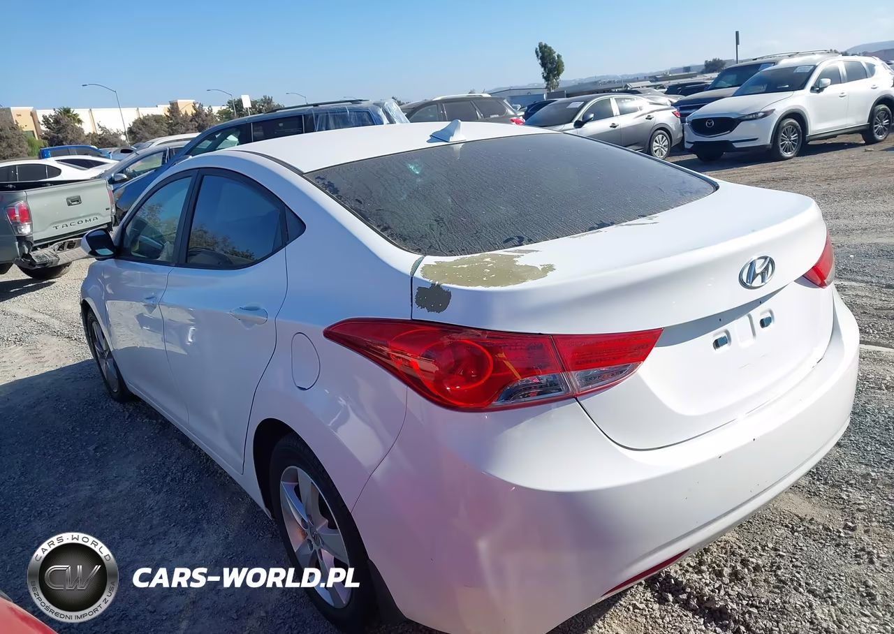 2013 Hyundai Elantra Gls VIN:5NPDH4AEXDH215082 - 3