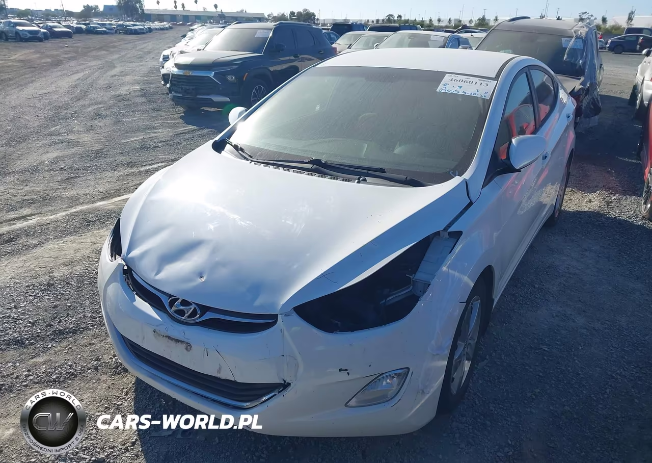 2013 Hyundai Elantra Gls VIN:5NPDH4AEXDH215082 - 6