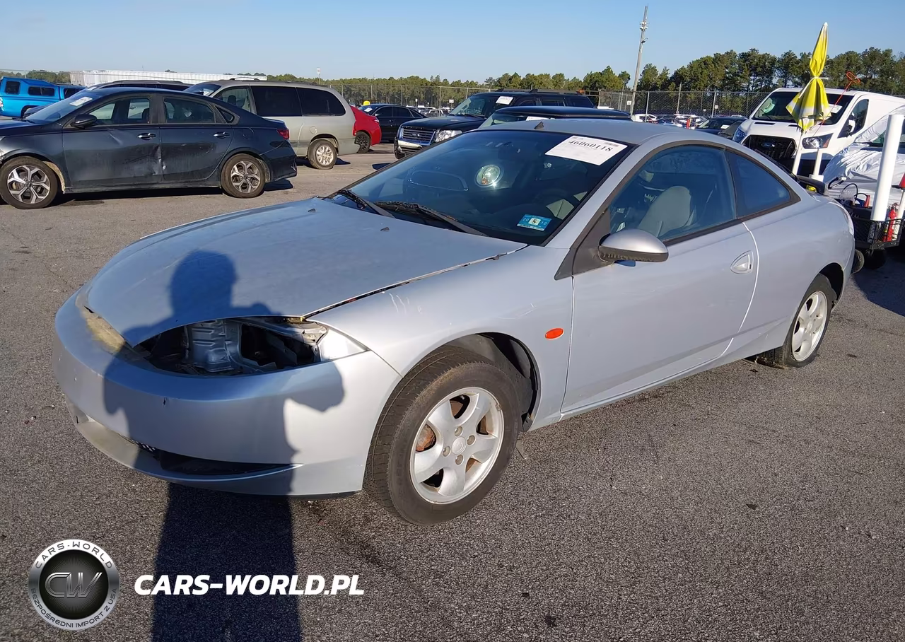 2000 Mercury Cougar V6 VIN:1ZWHT61L7Y5609857 - 2